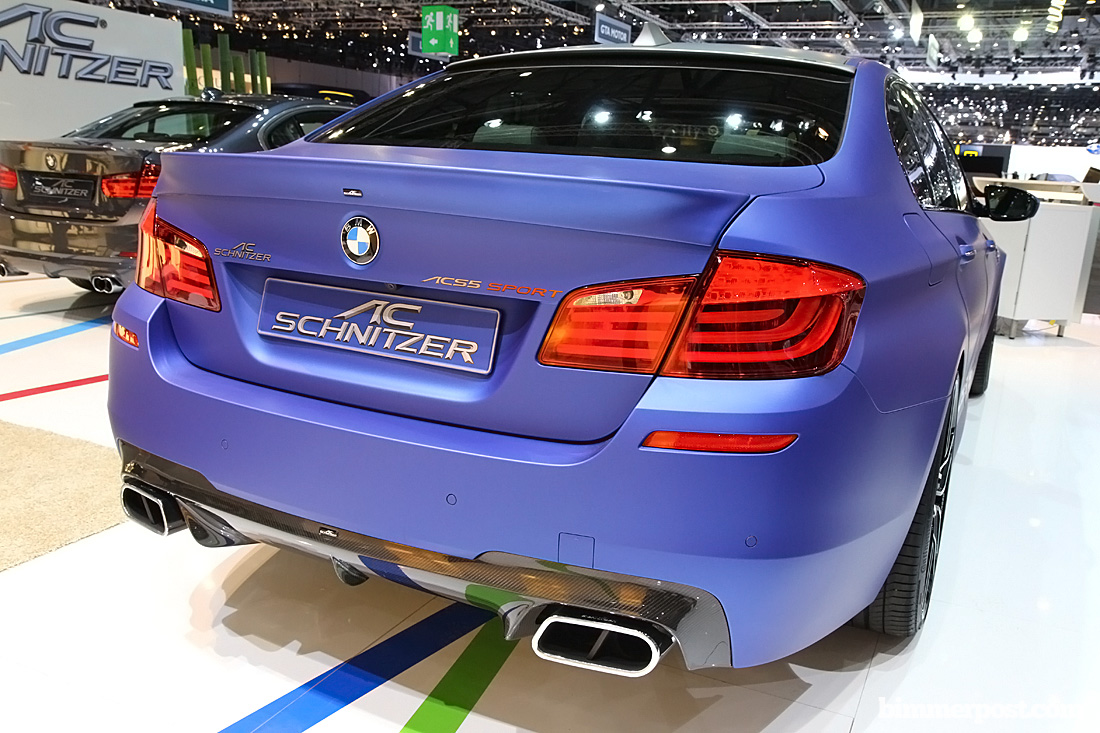 2012 Geneva: AC Schnitzer M5 (F10) Debut (updated with Acceleration Video)  - M5POST - BMW M5 Forum